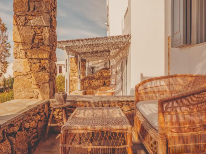 ホテル Soho Roc House Mykonos パラガ 部屋 写真