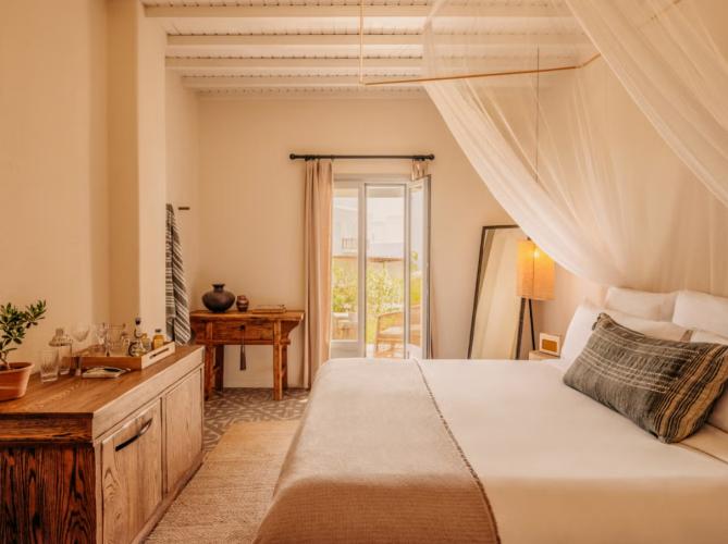 ホテル Soho Roc House Mykonos パラガ 部屋 写真