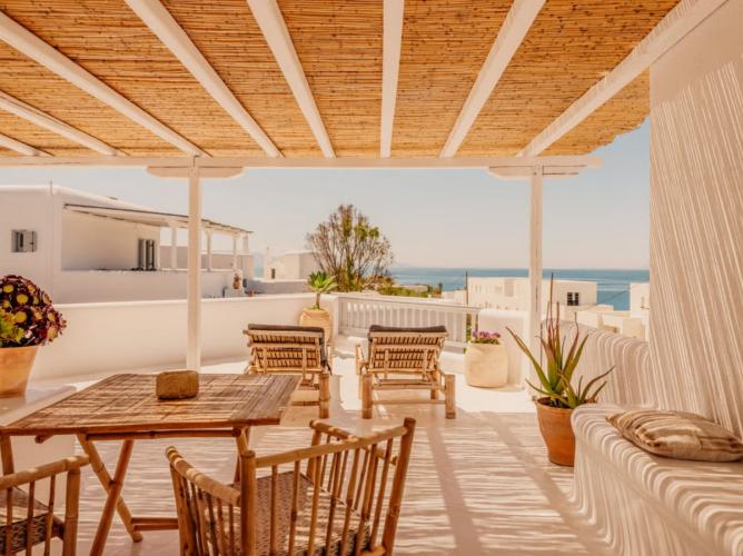 ホテル Soho Roc House Mykonos パラガ 部屋 写真