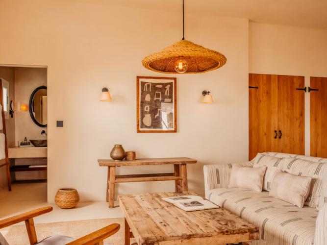 ホテル Soho Roc House Mykonos パラガ 部屋 写真